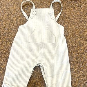 Me & Henry striped overalls 18-24 months. Like new